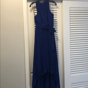 BCBG Royal Blue High-Low Dress